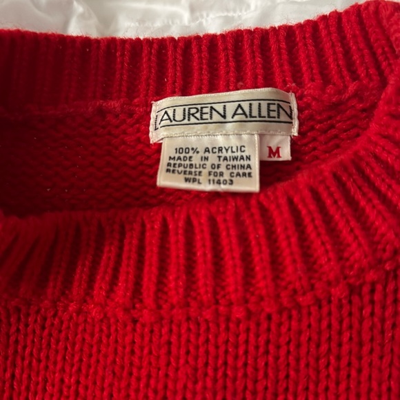 Vintage Christmas sweater. Medium - Picture 2 of 5